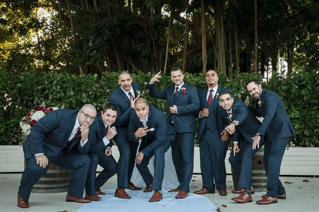 Did You and Your Groomsmen Wear Matching Outfits?